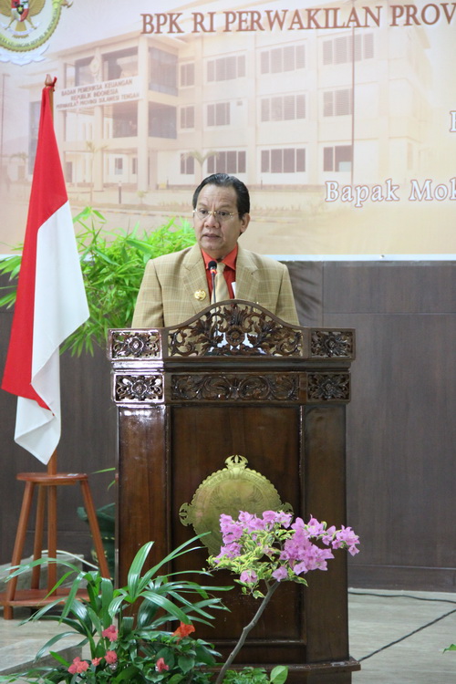 Sambutan Gubernur Sulawesi Tengah, Longki Djanggola